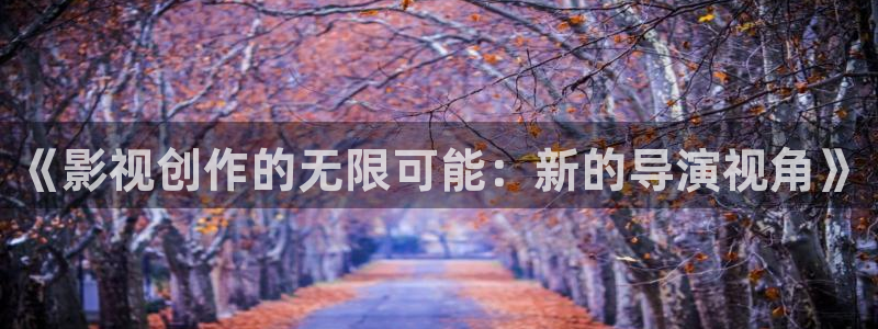 探花小视频在线：《影视创作的无限可能：新的导演视角》